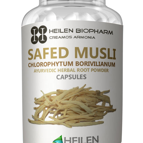 Safed Musli (Chlorophytum Borivilianum) Powder & Capsules For Energy Improvement 100 g Pack of 1