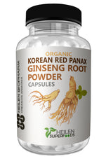 Korean Red Panax Ginseng Root Powder & Capsules