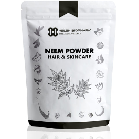 Neem Powder (Azadirachta indica) Anti-Dandruff Hair DIY Packs & Anti-Acne Face Packs