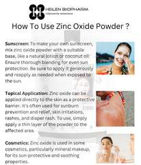 Zinc Oxide Powder (Face Pack, Skin Care)