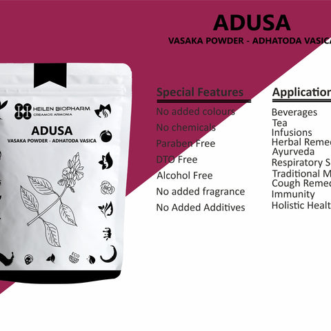 Adusa / Vasaka Powder - Adhatoda Vasica