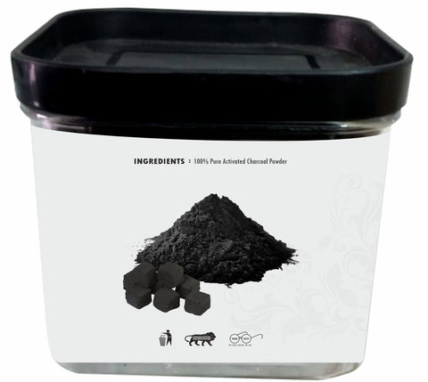 Heilen Biopharm Activated Charcoal, Bentonite, Kaolin, Zinc Oxide & Calamine Powder for Face & Hair Pack