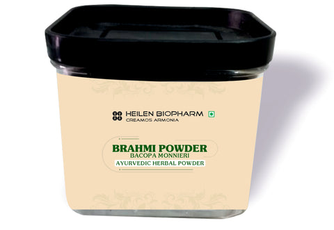 Heilen Biopharm Brahmi Powder (Bacopa Monnieri) Pure Fresh & Natural Internal & External Purpose