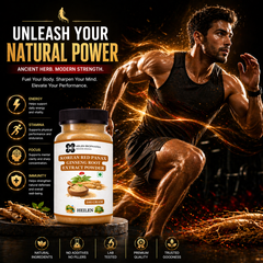 HEILEN BIOPHARM Korean Red Ginseng Extract Powder | Panax Ginseng | Pure & Natural | Food Grade | No Preservatives
