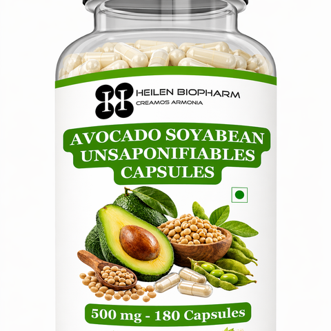 Heilen Biopharm ASU 500 mg | Avocado & Soybean Unsaponifiables | Joint, Cartilage & Mobility Support Supplement