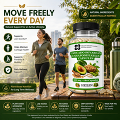 Heilen Biopharm ASU 500 mg | Avocado & Soybean Unsaponifiables | Joint, Cartilage & Mobility Support Supplement