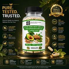 Heilen Biopharm ASU 500 mg | Avocado & Soybean Unsaponifiables | Joint, Cartilage & Mobility Support Supplement