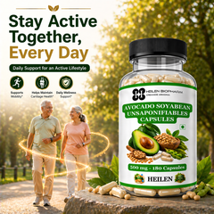 Heilen Biopharm ASU 500 mg | Avocado & Soybean Unsaponifiables | Joint, Cartilage & Mobility Support Supplement