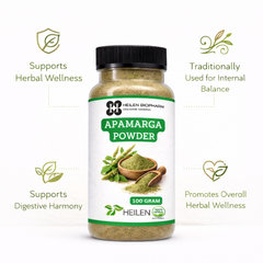 HEILEN BIOPHARM Apamarga Powder | Latjira / Chirchita / Achyranthes Aspera | 100% Pure & Natural Ayurvedic Herbal Powder | Food Grade | For General Wellness | No Preservatives