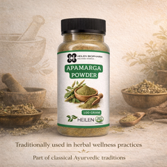HEILEN BIOPHARM Apamarga Powder | Latjira / Chirchita / Achyranthes Aspera | 100% Pure & Natural Ayurvedic Herbal Powder | Food Grade | For General Wellness | No Preservatives