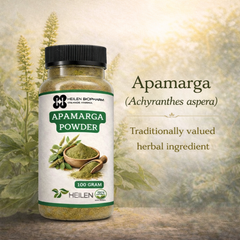 HEILEN BIOPHARM Apamarga Powder | Latjira / Chirchita / Achyranthes Aspera | 100% Pure & Natural Ayurvedic Herbal Powder | Food Grade | For General Wellness | No Preservatives