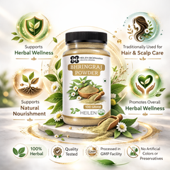 Heilen Biopharm Bhringraj Powder (Eclipta Prostrata) - 100% Natural Skin, Hair & Ayurvedic Use