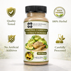 Heilen Biopharm Garcinia Cambogia Extract Powder | 60% HCA | Supports Metabolism & Appetite Control | 100% Pure & Natural