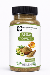 Heilen Biopharm Amla Powder for Skin & Hair Care | Food Grade | Ayurvedic Herbal Powder | Natural Vitamin C Rich | Sulphate & Preservative Free