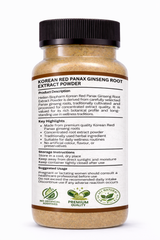 HEILEN BIOPHARM Korean Red Ginseng Extract Powder | Panax Ginseng | Pure & Natural | Food Grade | No Preservatives