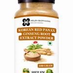 HEILEN BIOPHARM Korean Red Ginseng Extract Powder | Panax Ginseng | Pure & Natural | Food Grade | No Preservatives