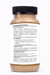 Heilen Biopharm Ashwagandha Powder | Withania Somnifera | Indian Ginseng | For Energy, Stress & Hormonal Balance | Natural Herbal Supplement – No Preservatives