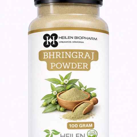Heilen Biopharm Bhringraj Powder (Eclipta Prostrata) - 100% Natural Skin, Hair & Ayurvedic Use
