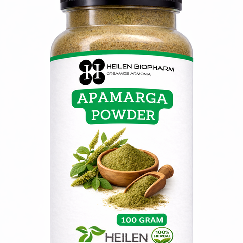 HEILEN BIOPHARM Apamarga Powder | Latjira / Chirchita / Achyranthes Aspera | 100% Pure & Natural Ayurvedic Herbal Powder | Food Grade | For General Wellness | No Preservatives