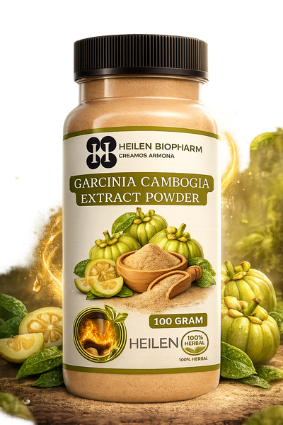 Heilen Biopharm Garcinia Cambogia Extract Powder | 60% HCA | Supports Metabolism & Appetite Control | 100% Pure & Natural