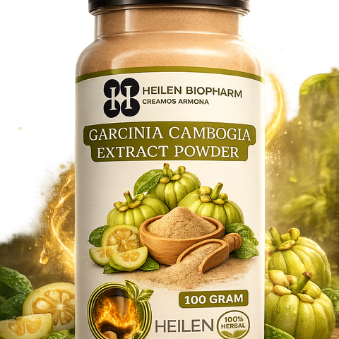Heilen Biopharm Garcinia Cambogia Extract Powder | 60% HCA | Supports Metabolism & Appetite Control | 100% Pure & Natural