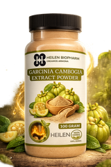 Heilen Biopharm Garcinia Cambogia Extract Powder | 60% HCA | Supports Metabolism & Appetite Control | 100% Pure & Natural