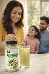 Heilen Biopharm Aloe Vera Leaf Powder – 100% Pure & Natural | For Hair, Skin & Wellness | Sealed Food-Grade Container