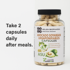 Heilen Biopharm ASU 500 mg | Avocado & Soybean Unsaponifiables | Joint, Cartilage & Mobility Support Supplement