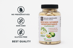 Heilen Biopharm ASU 500 mg | Avocado & Soybean Unsaponifiables | Joint, Cartilage & Mobility Support Supplement
