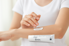 H HEAL Triticum Vulgare Aqueous Extract Cream | 32 g | For Skin Healing, Cuts, Burns & Irritation | Soothing & Moisturizing | Dermatologically Tested