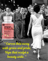 Ultimate Maca Capsules For Hip Butt Enhancement - 90 Capsules Per Bottle (Pack of 1)