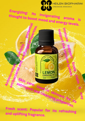 Lemon Essential Oil (Citrus Limon) Aromatherapy, Astringent, Detoxifying, Hair & Skin Care