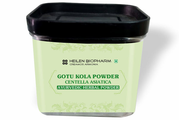 Heilen Biopharm Gotu Kola Powder (Centella asiatica/Mandukaparni) Internal & External Purpose