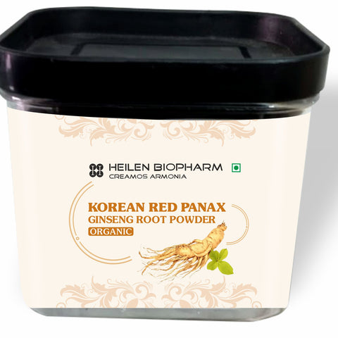 Heilen Biopharm Korean Red Panax Ginseng Root Powder & Capsules.