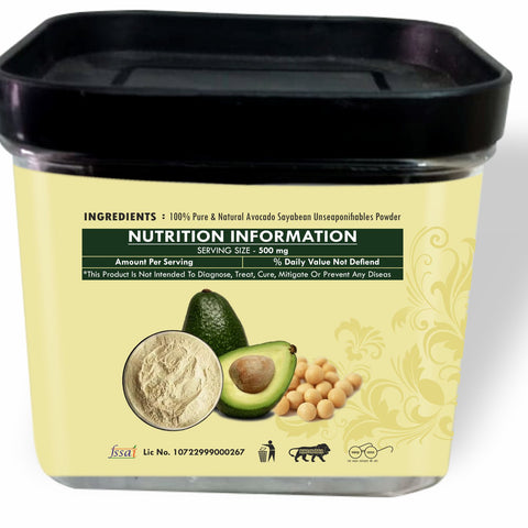 Heilen Biopharm Avacado Soyabean Unsaponifiable (ASU) - 100% Pure Natural Extract Powder