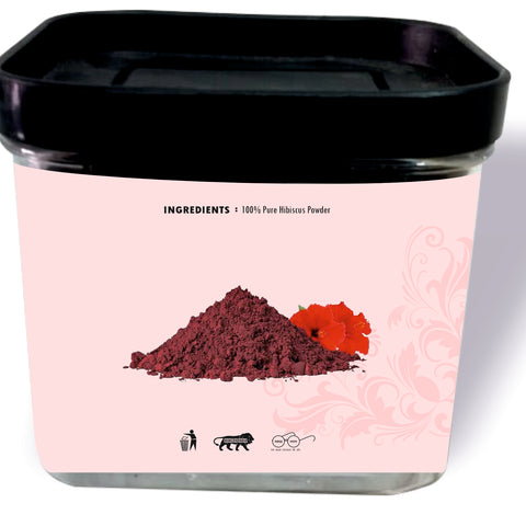 Heilen Biopharm Hibiscus Powder for Face Pack & Hair Care