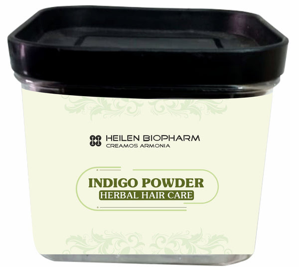 Heilen Biopharm Indigo Leaves Powder for Hair Pack - Hair Growth, Natural Dye & Anti-Dandruff