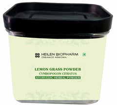 Heilen Biopharm Lemon Grass Powder Face, Skin And Hair Packs - High In Nutrients, Minerals And Vitamines, Superfood!