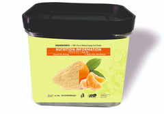 Orange Peel Powder for Face, Skin & Hair Packs - 100% Natural Food Grade