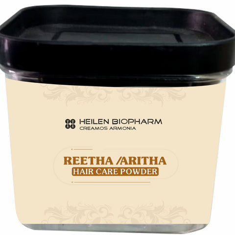 Heilen Biopharm Reetha/Aritha/Soap Nut Powder for Hair and Natural Laundry