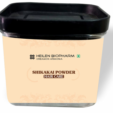 Heilen Biopharm Shikakai Powder Hair Pack -  Dark, Thick, Shine, Anti-Dandruff Acacia concinna