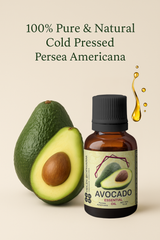 Heilen Biopharm Avocado Essential Oil (Persea americana) – 100% Pure & Cold-Pressed – 15 ml / 50 ml