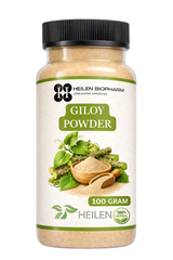 Heilen Biopharm Giloy Powder – For Immunity & Detox Support | Tinospora Cordifolia | Natural Antioxidant | Plant-Based Herbal Supplement – No Preservatives