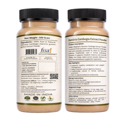 Heilen Biopharm Garcinia Cambogia Extract Powder | 60% HCA | Supports Metabolism & Appetite Control | 100% Pure & Natural