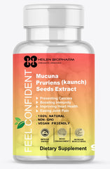 Mucuna Pruriens (Kaunch) Seeds Extracts Capsules - 90 (Pack of 1)