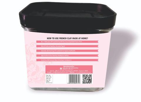 Heilen Biopharm French Pink Clay Powder