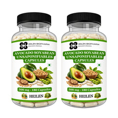 Heilen Biopharm ASU 500 mg | Avocado & Soybean Unsaponifiables | Joint, Cartilage & Mobility Support Supplement