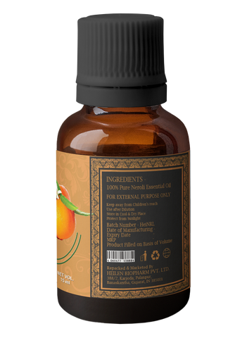 Neroli Essential Oil (Citrus aurantium) Regenerative, Stretch Marks Antiseptic
