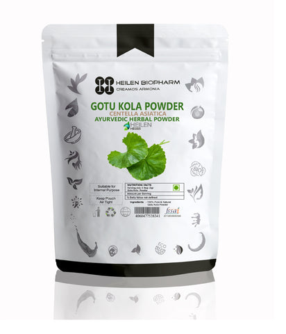 Gotu Kola Powder (Centella asiatica/Mandukaparni) Internal & External Purpose
