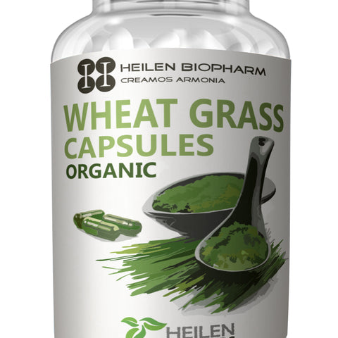 Organic Wheat Grass - Gluten Free Capsules